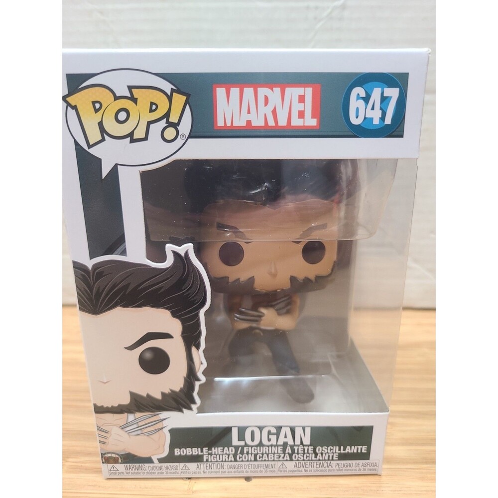 Funko Pop! Marvel X-Men Logan in Tank Top #647 20th Anniversary Vinyl Figure